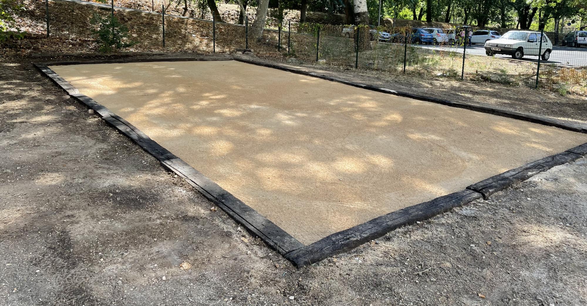 Réalisation Ambiance Paysage 13 avec sable 0/3