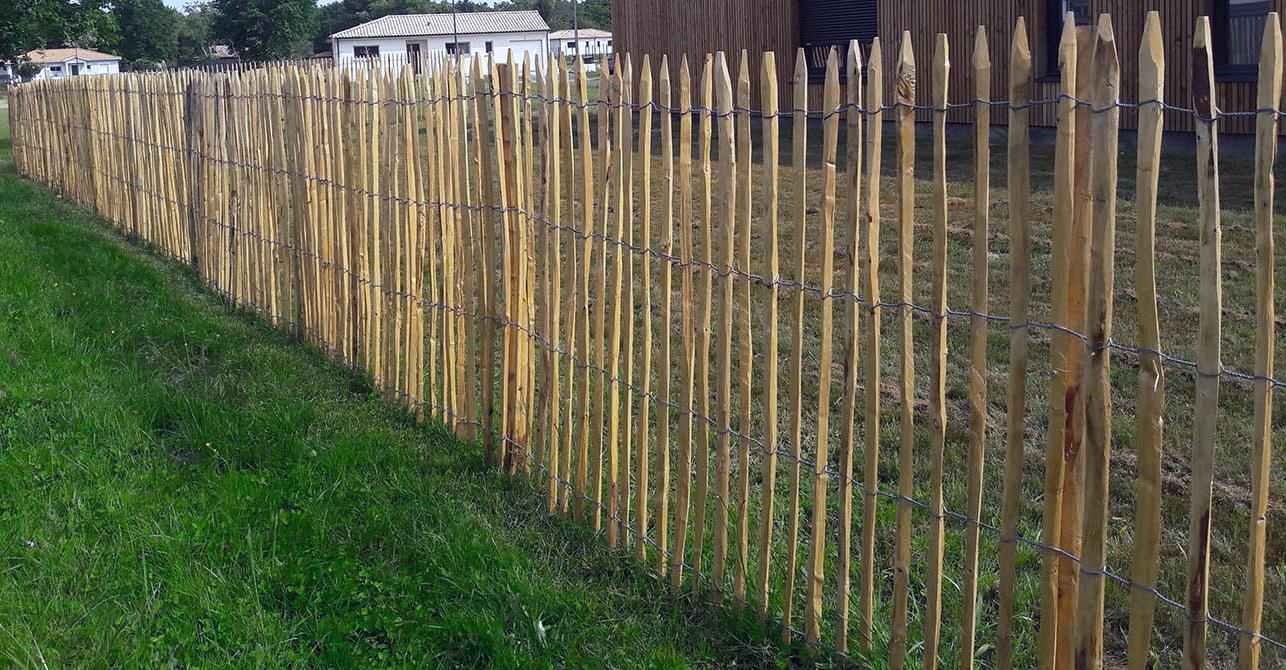 Clôture ganivelle 
