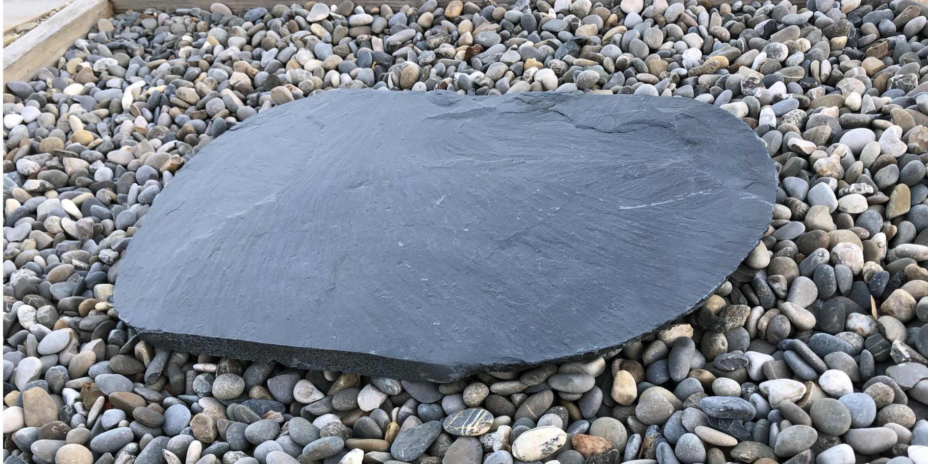 Pas japonais en ardoise en vente chez Roches et Galets